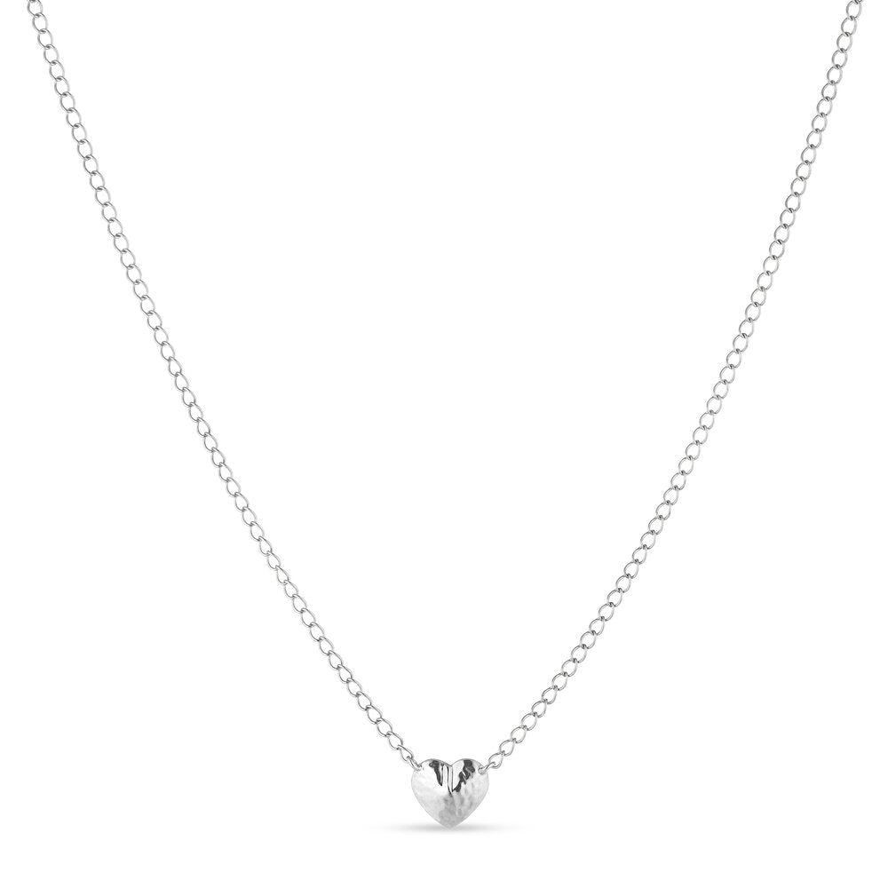 Bruised Heart halskæde - sølv
