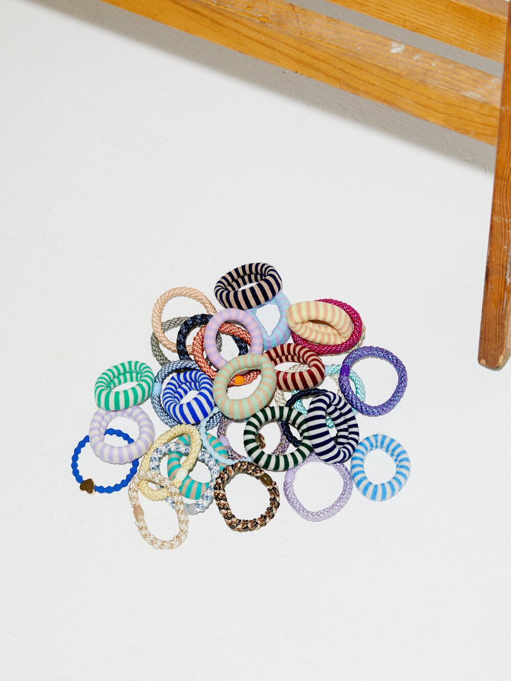 Kknekki Elastikker, 4 stk.  - mix blue