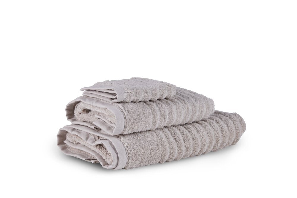 Wave håndklæde - Light Grey