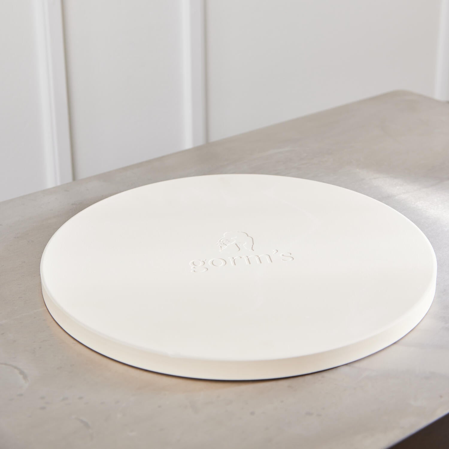 Gorms Cordierit pizzasten - Ø: 38 x 2 cm. - Bahne