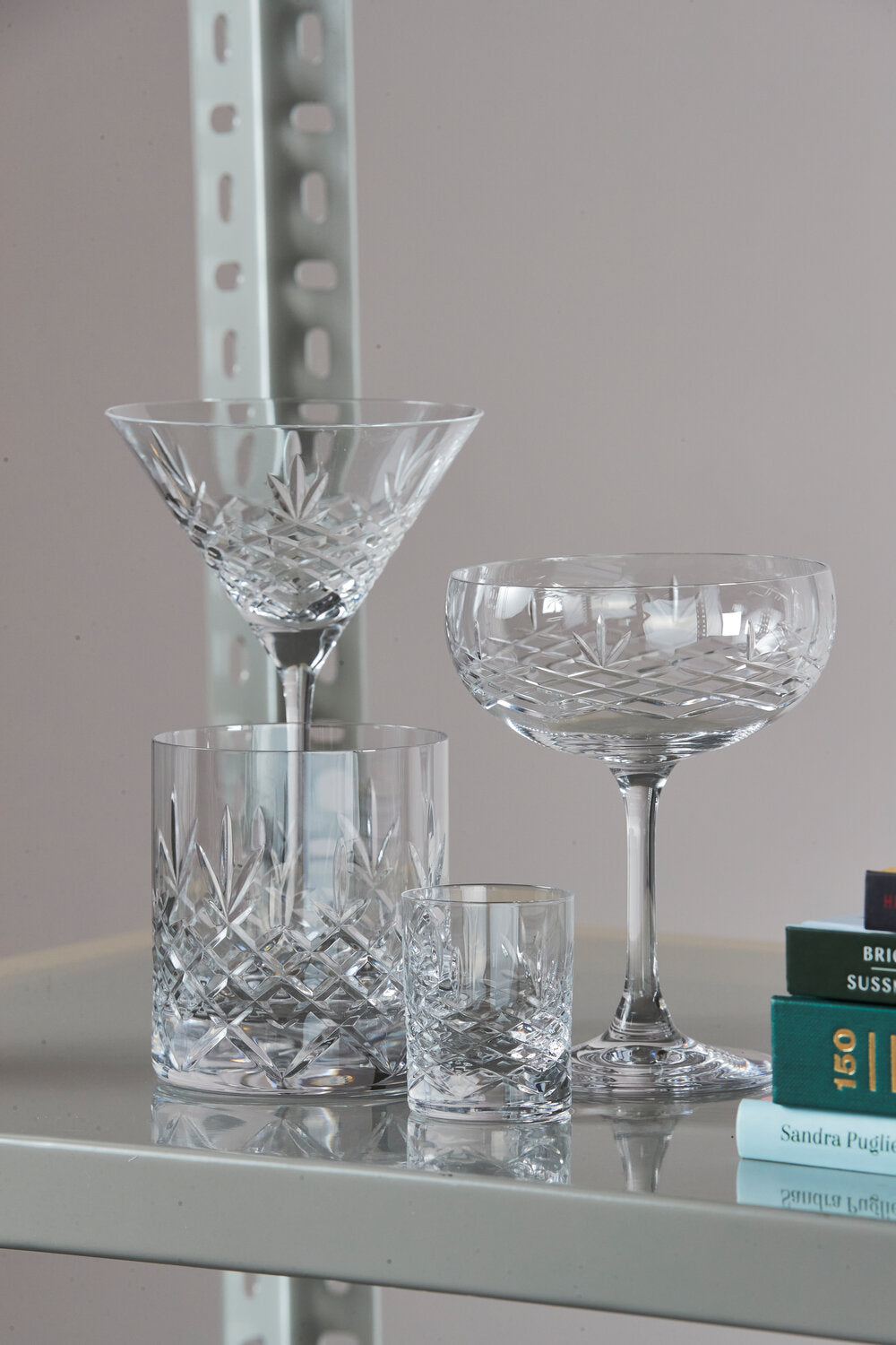 Frederik Bagger Crispy Lowball Glas, klar, 2 stk - 380 ml - Bahne