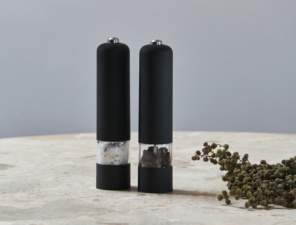 Bahne Interior Elektronisk salt & peberkværn - sort - Bahne