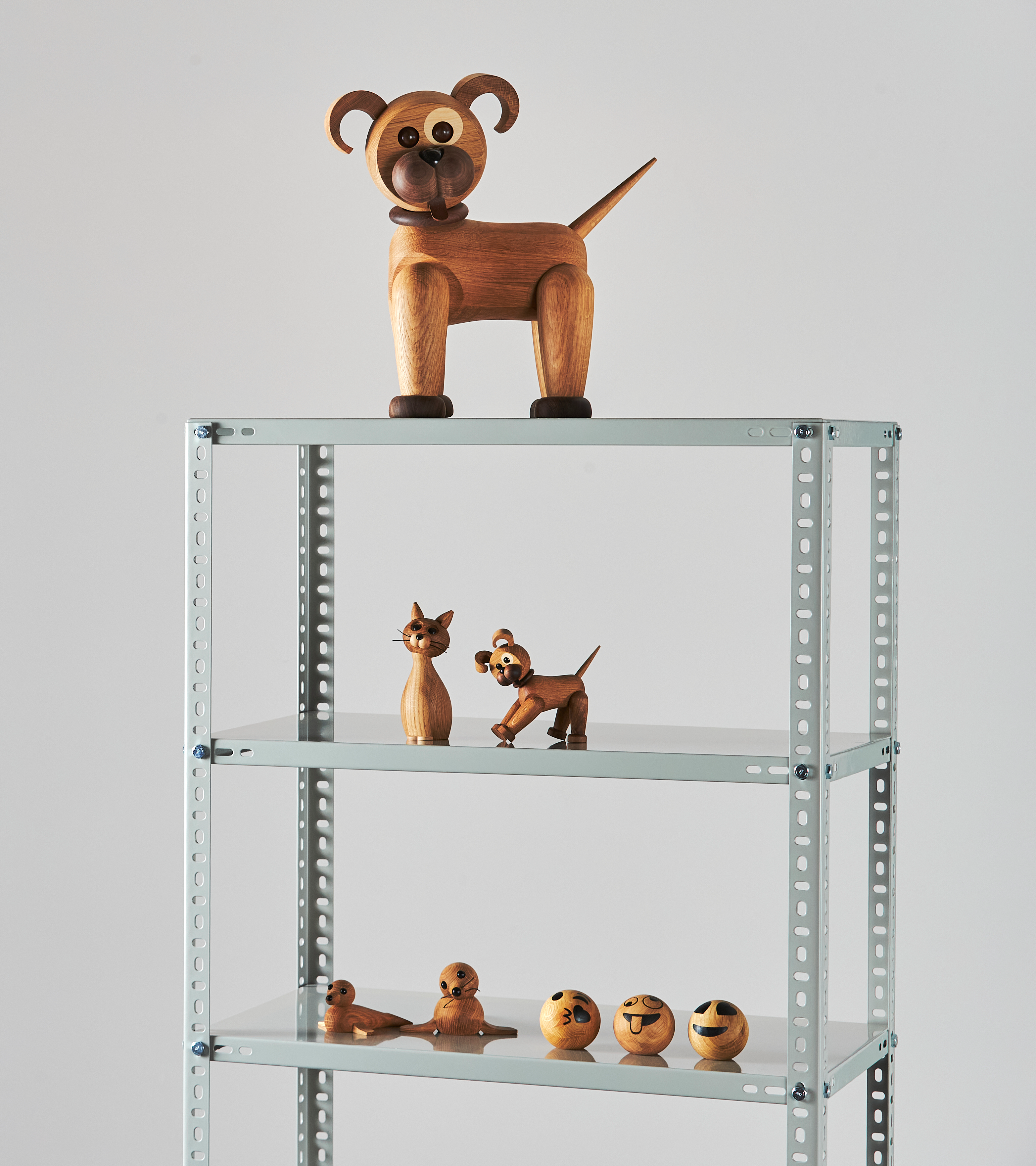 Spring Copenhagen Heart Eyes figur - Ø: 7 cm. - Bahne