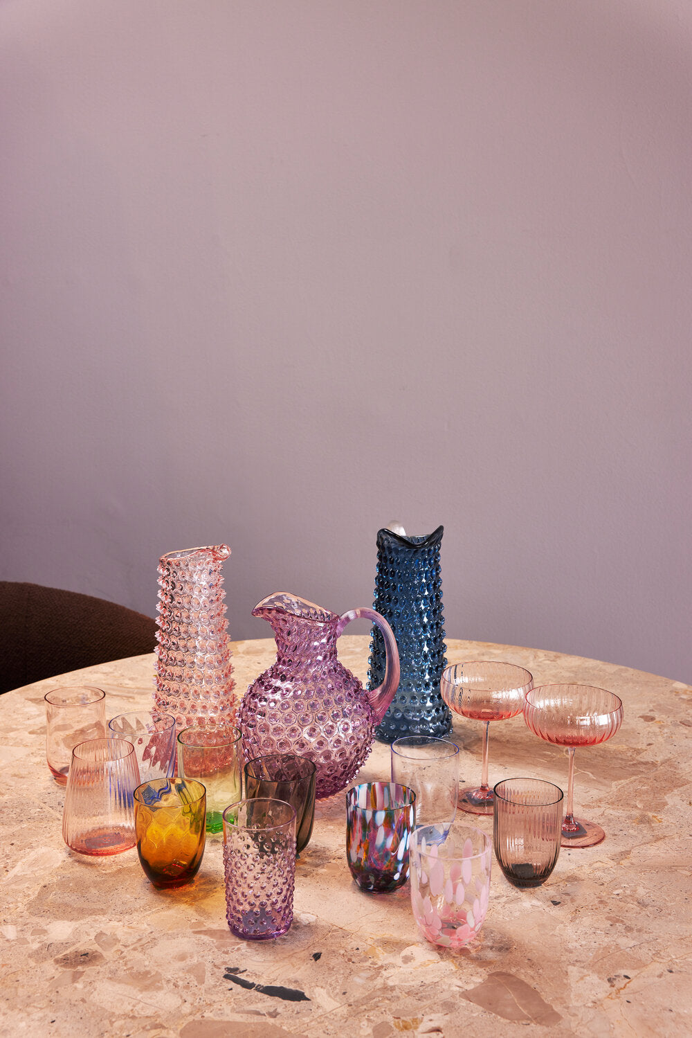 Splash tumbler glas - multi