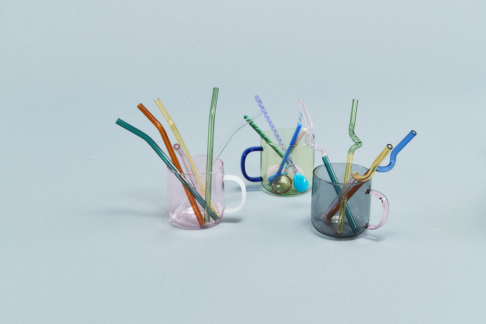 Sip Smooth sugerør, 6 stk. - Multi