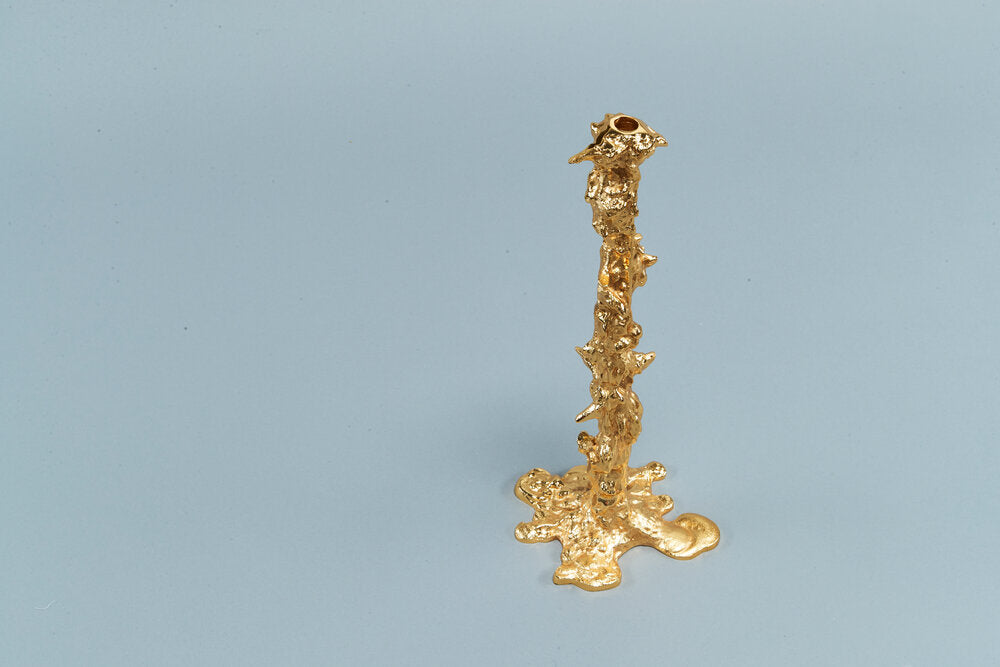 Pols Potten Drip lysestage (XXL) - guldfarvet - Bahne