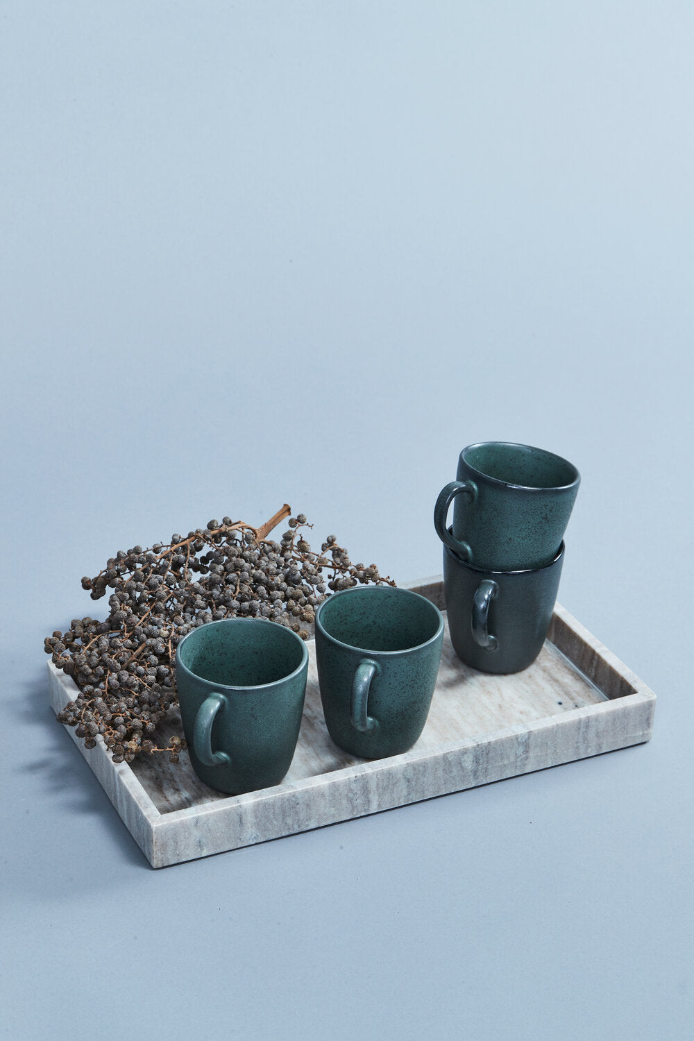 Krus m/hank, Northern green - 2 stk.