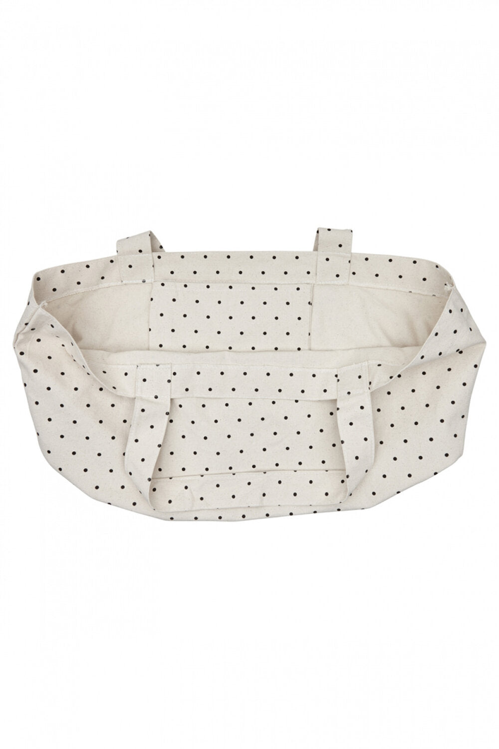 Moshi Moshi Mind Big dot shopper - Ecru/black - Bahne