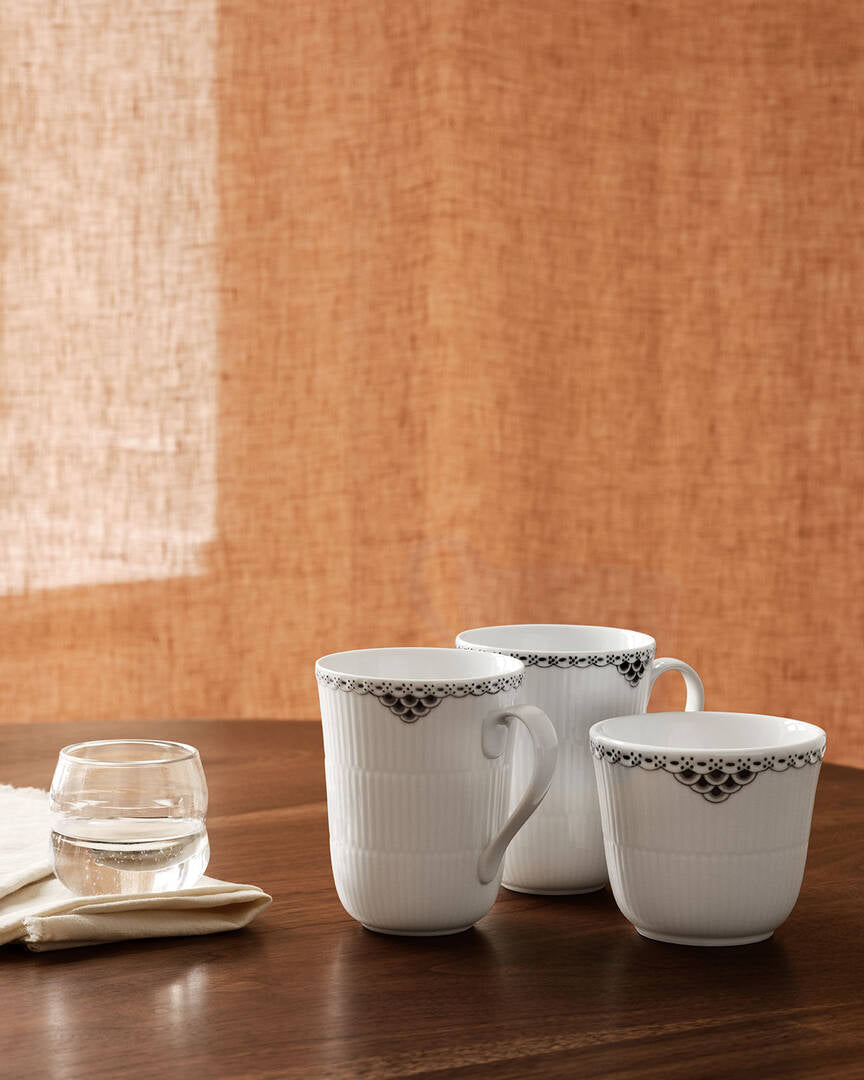 Sort Riflet Blonde krus 33 cl. - 2 stk.