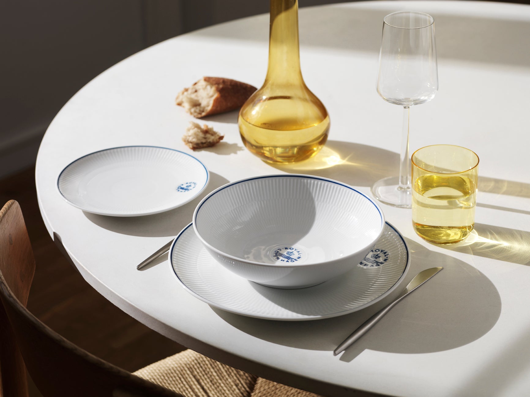 Blueline skål - Ø17 cm.