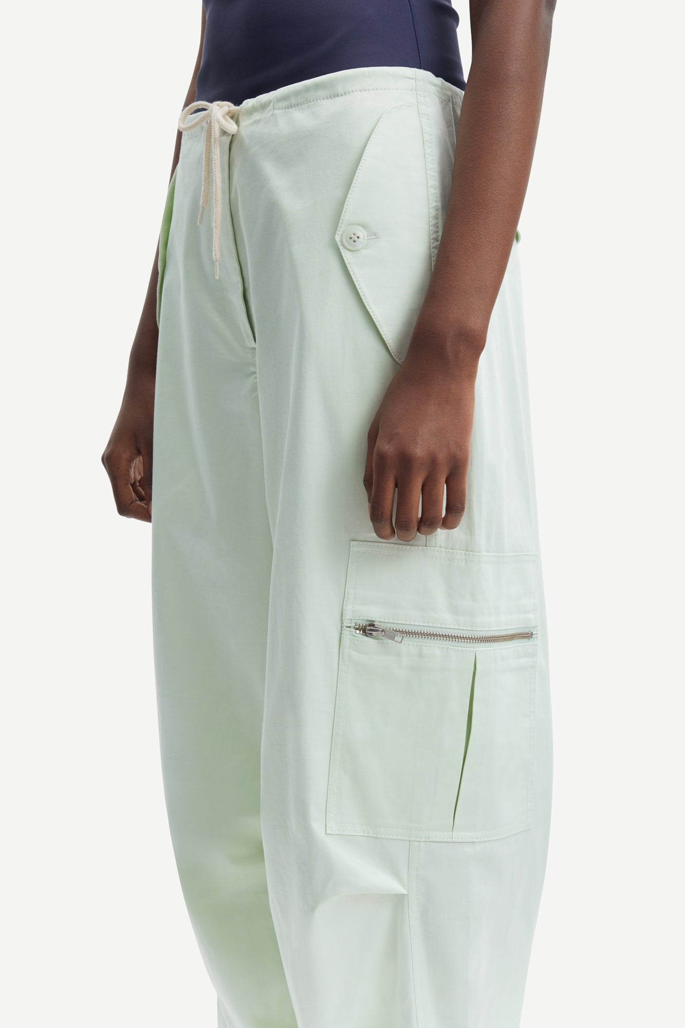 Chi 14767 cargobukser - Frosted Mint