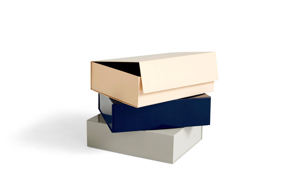 HAY Colour Storage kasse, Midnight Blue - L - Bahne