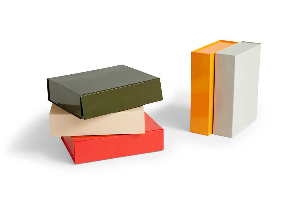 HAY Colour Storage kasse, Olive - M - Bahne