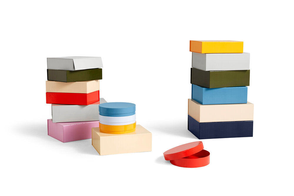 HAY Colour Storage kasse, Midnight Blue - L - Bahne