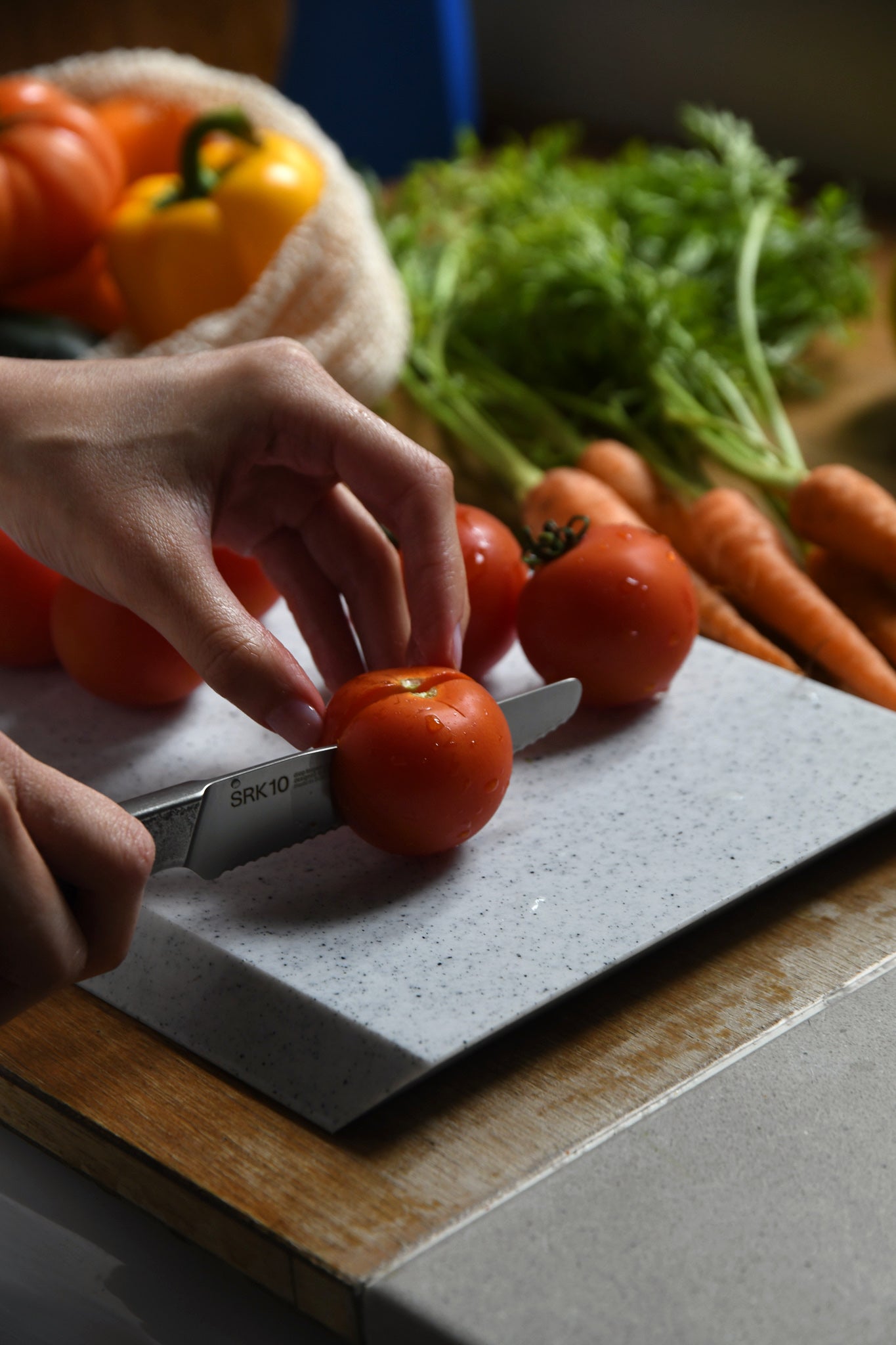 CB Poly skærebræt - 30x21x2,5 cm