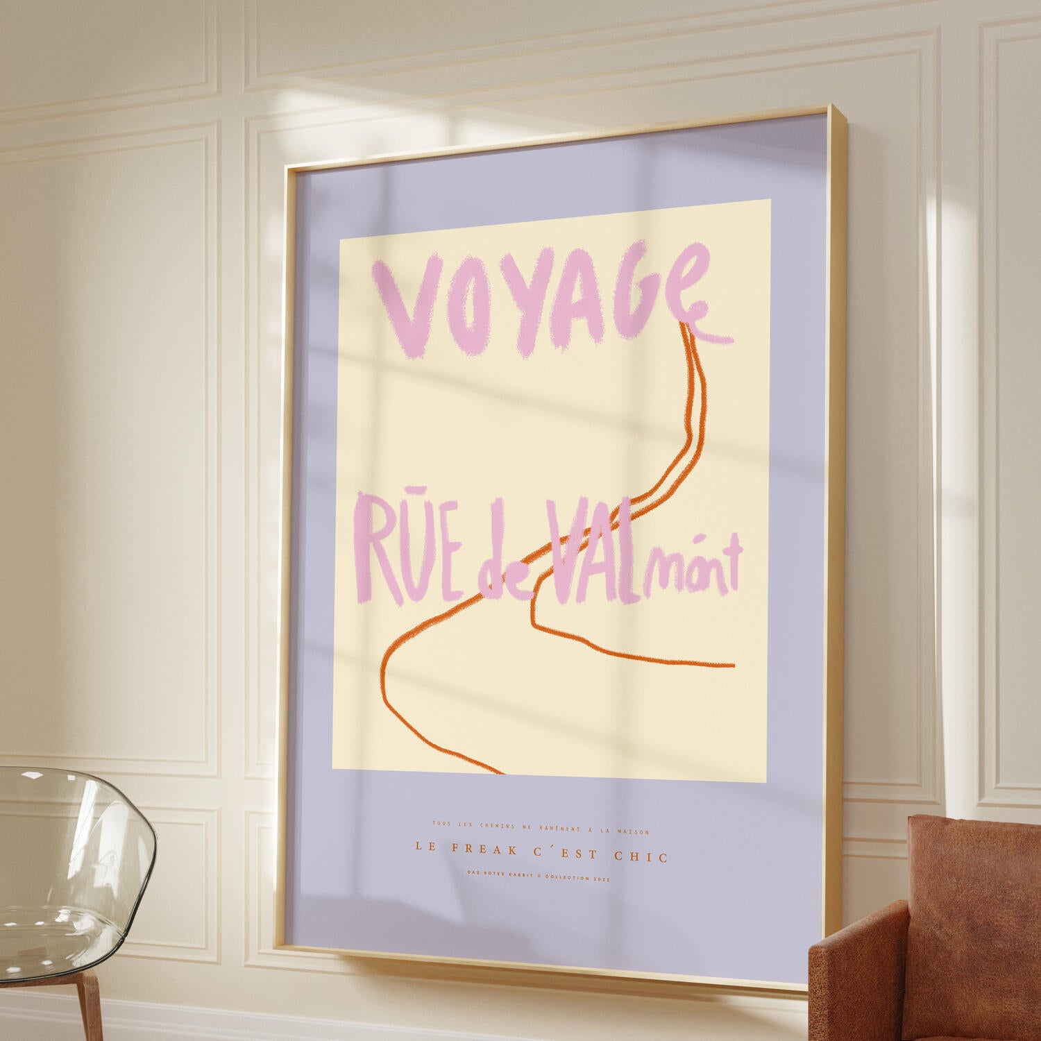 Das Rotes Rabbits Voyage plakat