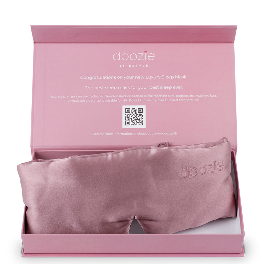Luxury sovemaske - Dusty Rose