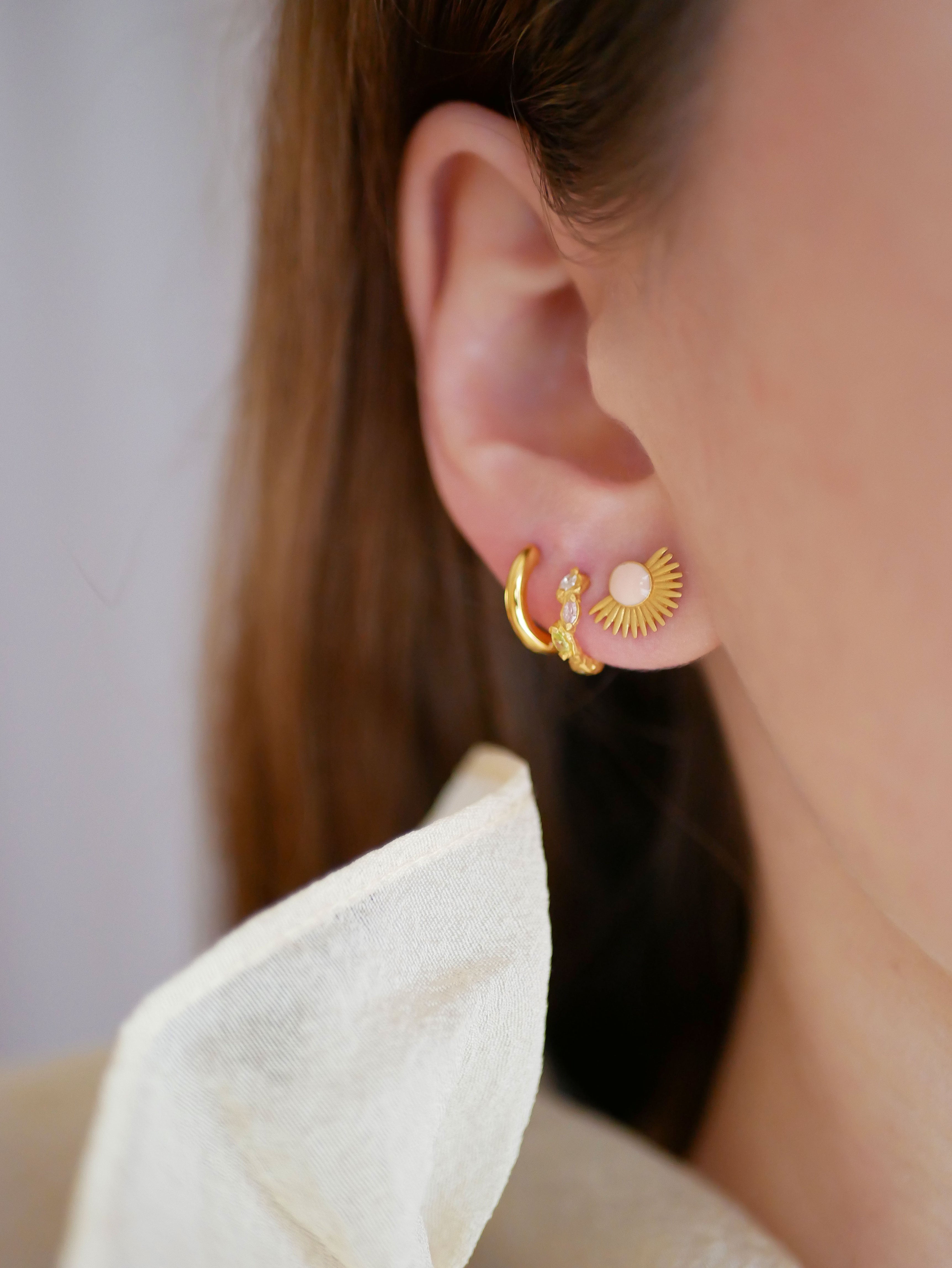 Laia hoops - forgyldt