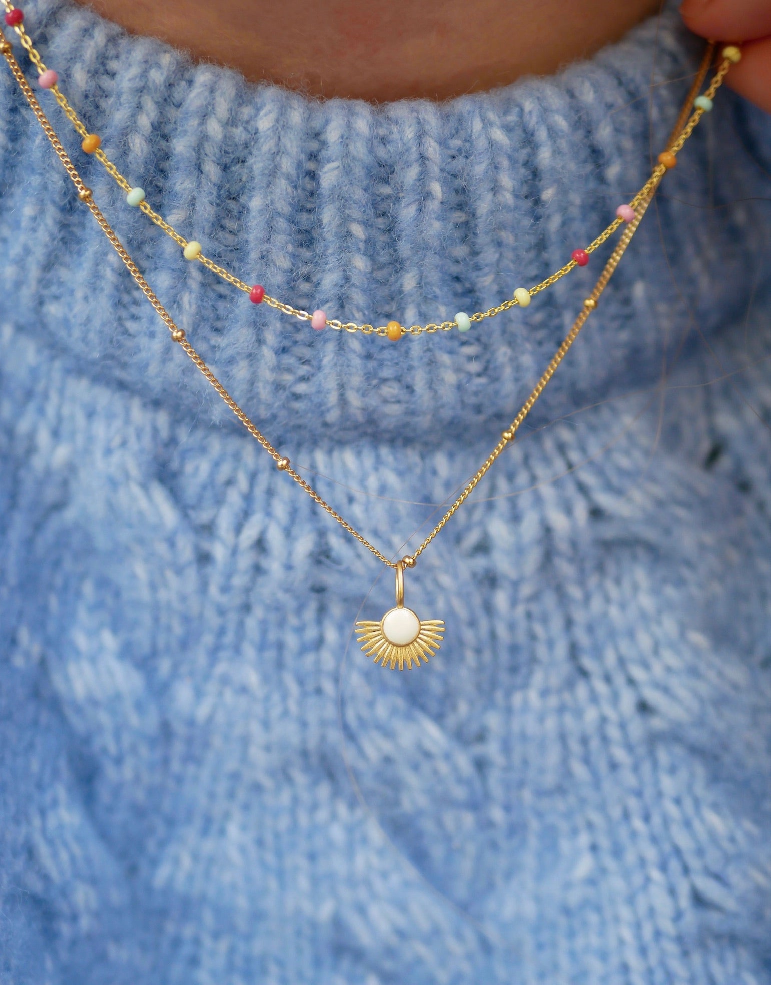 Lola halskæde - Rainbow