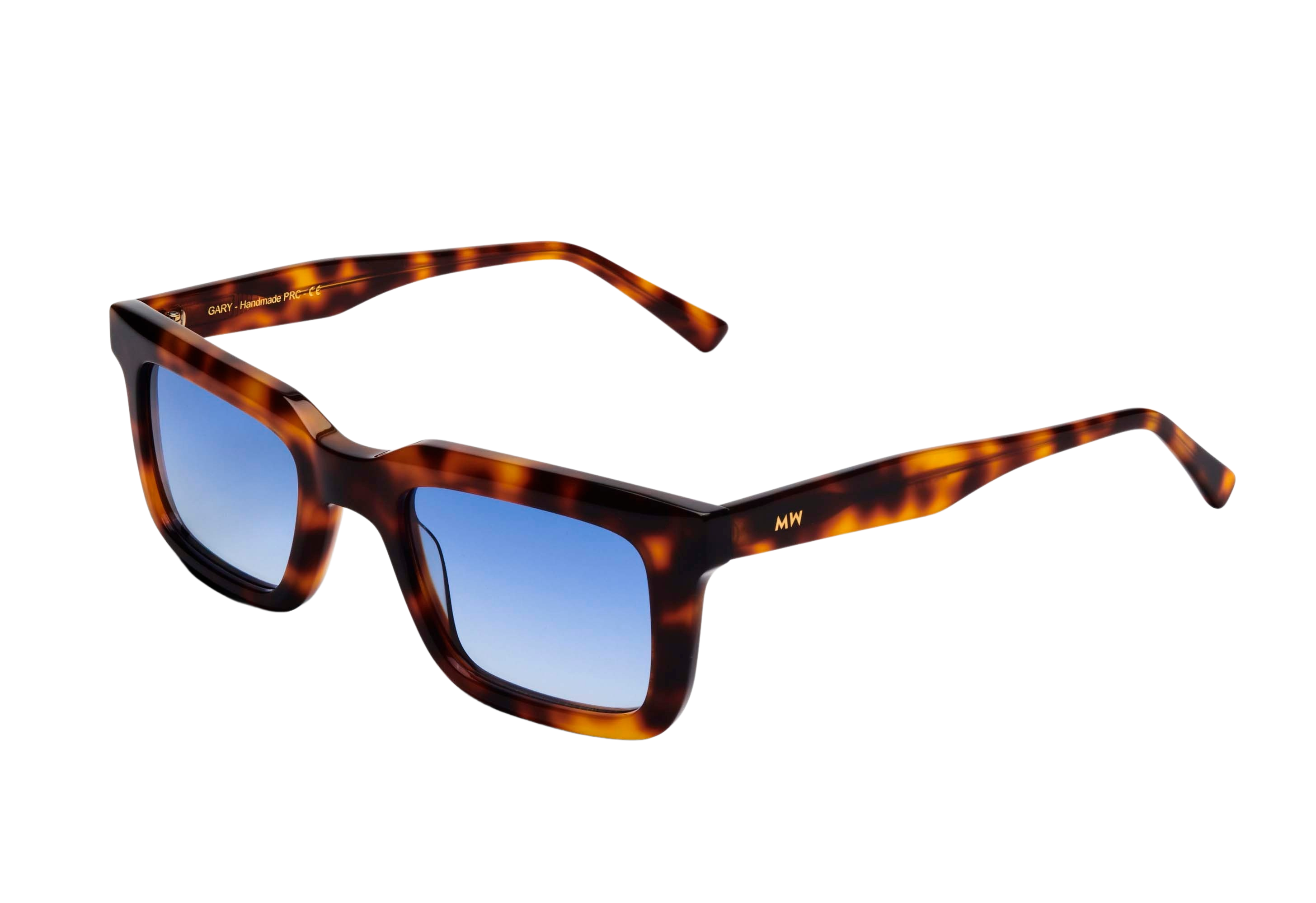 Gary solbrille - Tortoise Blue