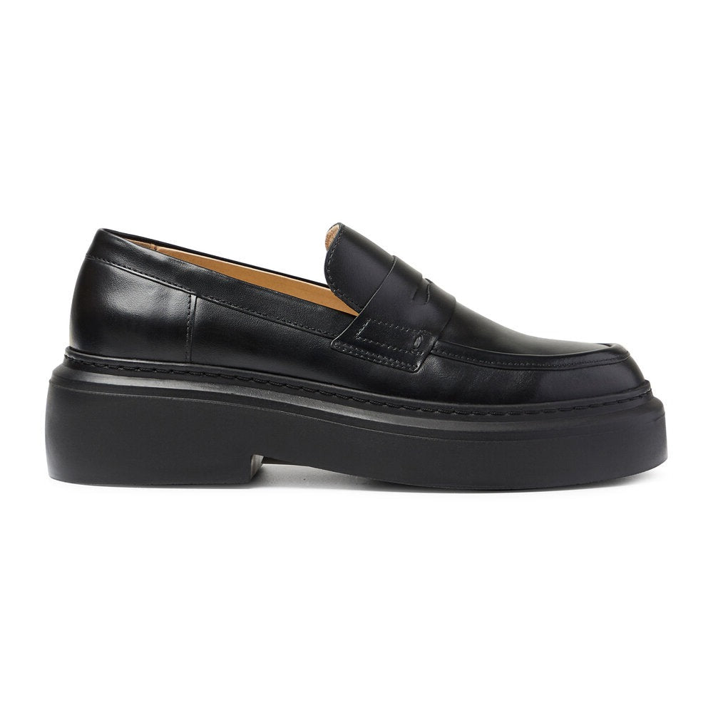 June loafers - Black Leather