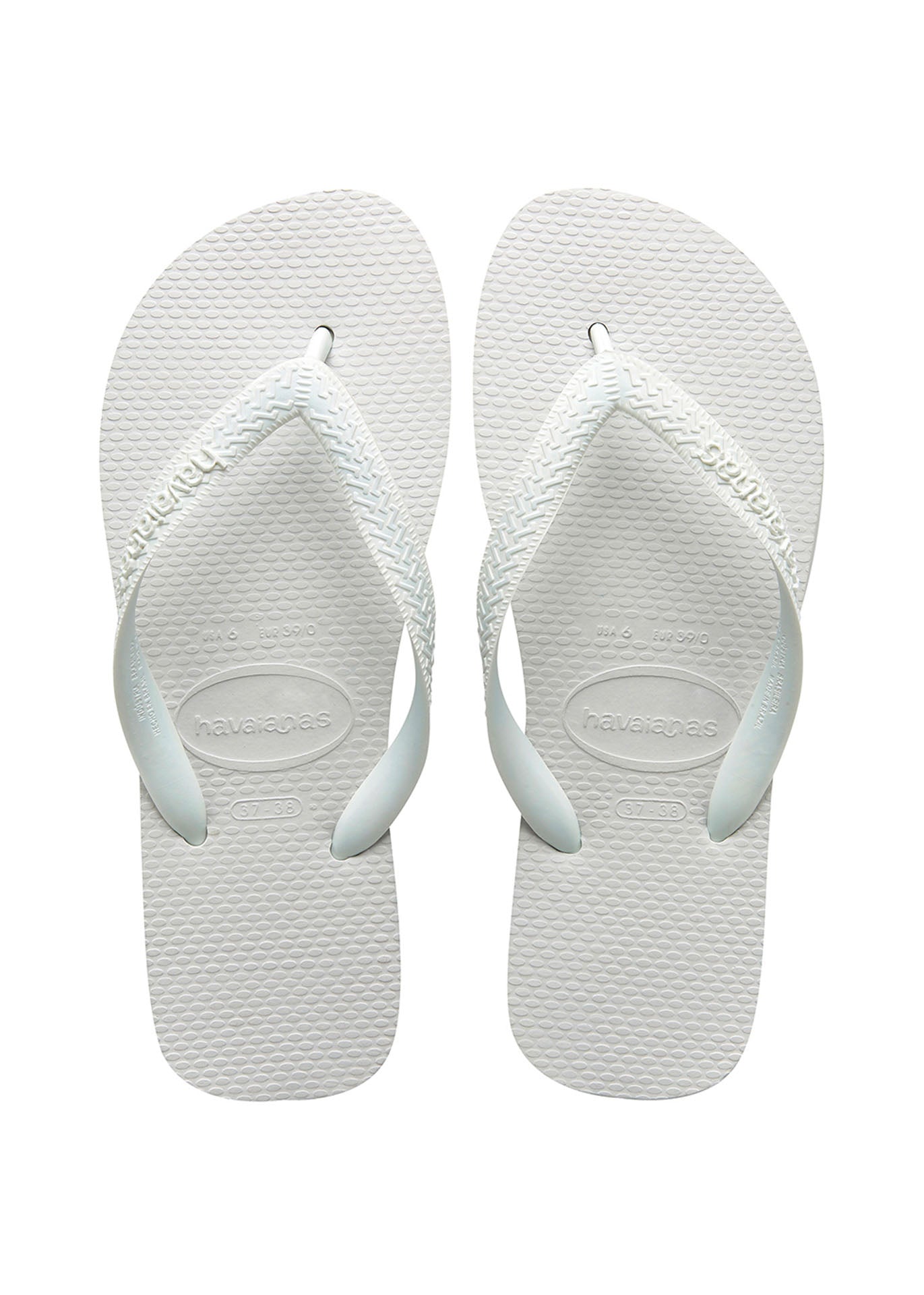 Top klipklapper - hvid