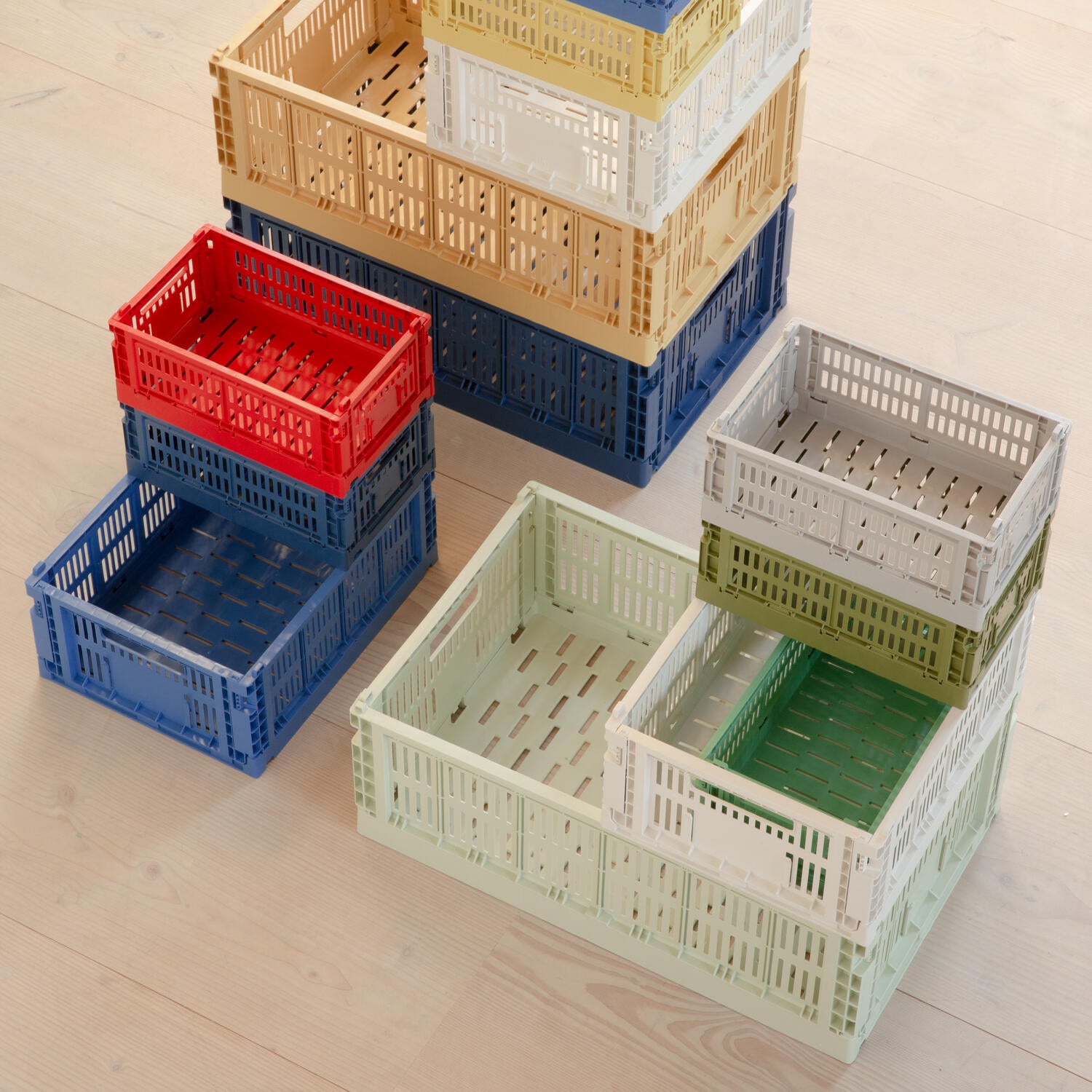Colour Crate L kasse - Mint