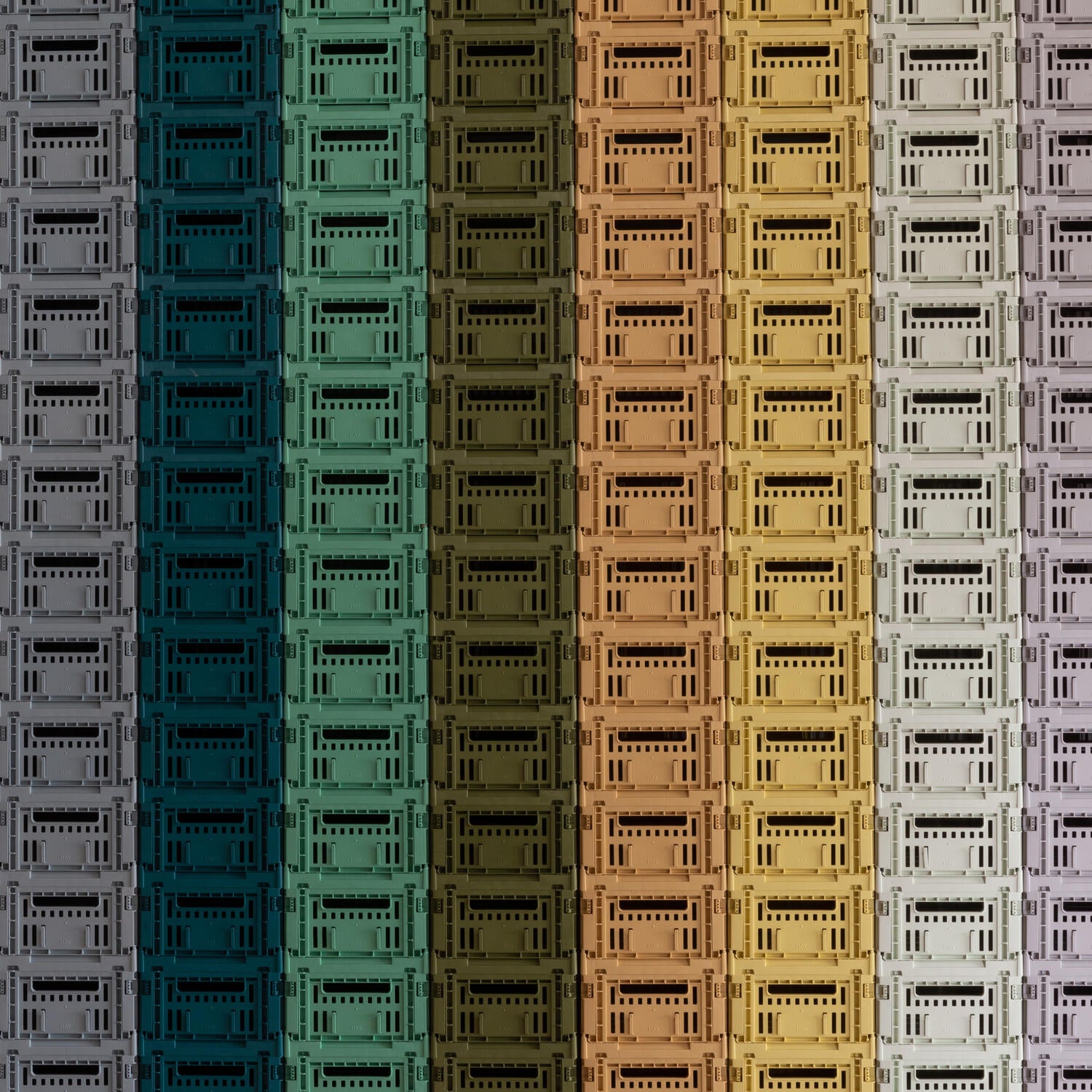Colour Crate kasse, M - Golden Yellow