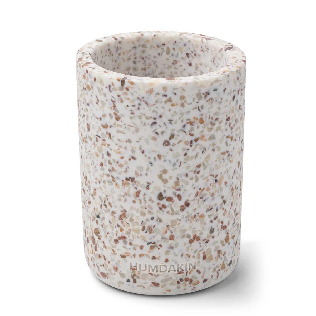 Terrazzo vase - natural