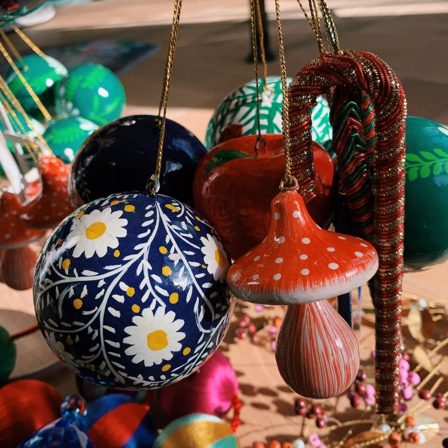 Candy Stick juleophæng, multi - 2 stk.