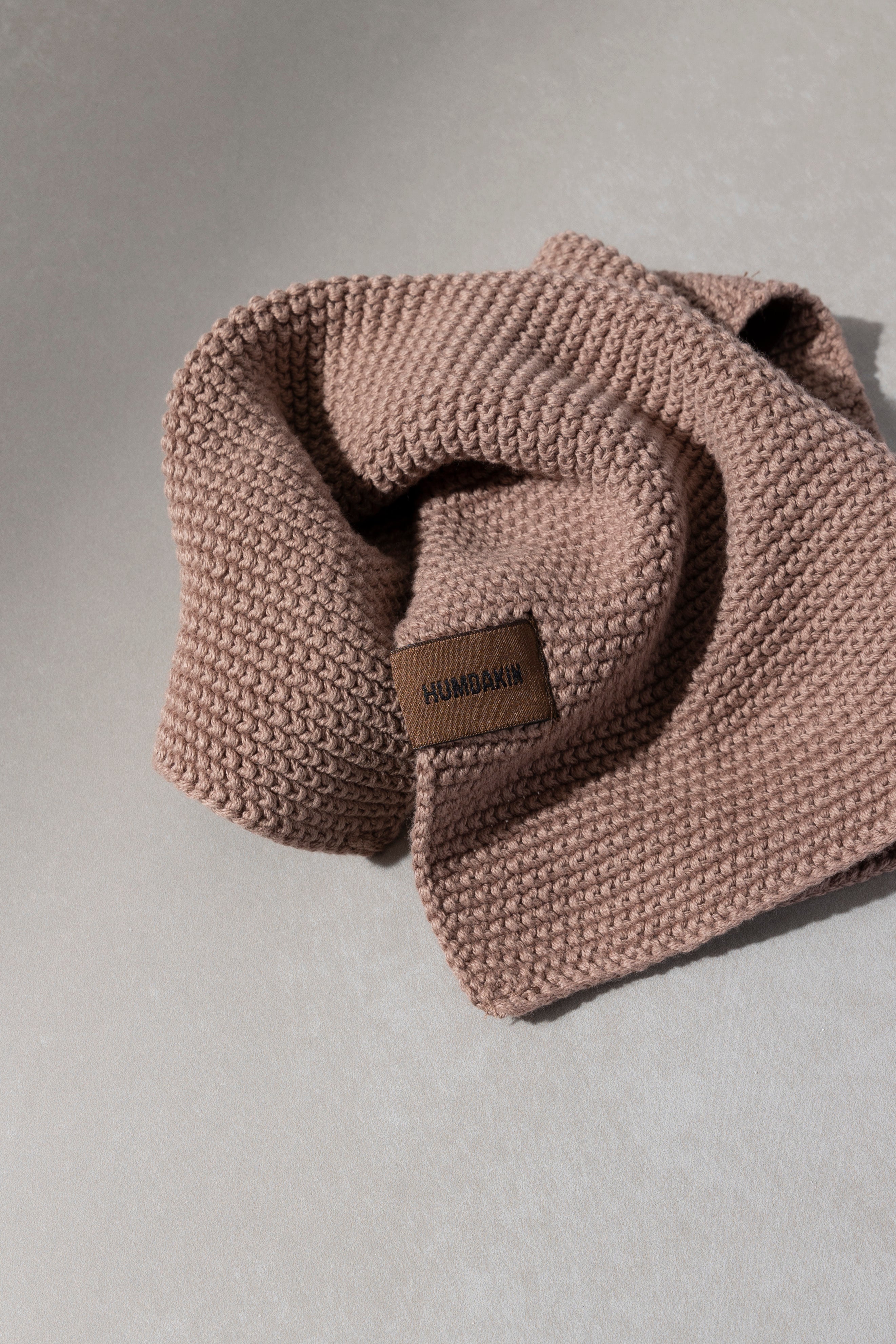 Økologisk karklud, Latte - 28x28 cm.