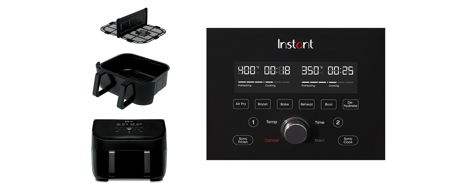 Instant Vortex Plus VersaZone airfryer -  8,5L