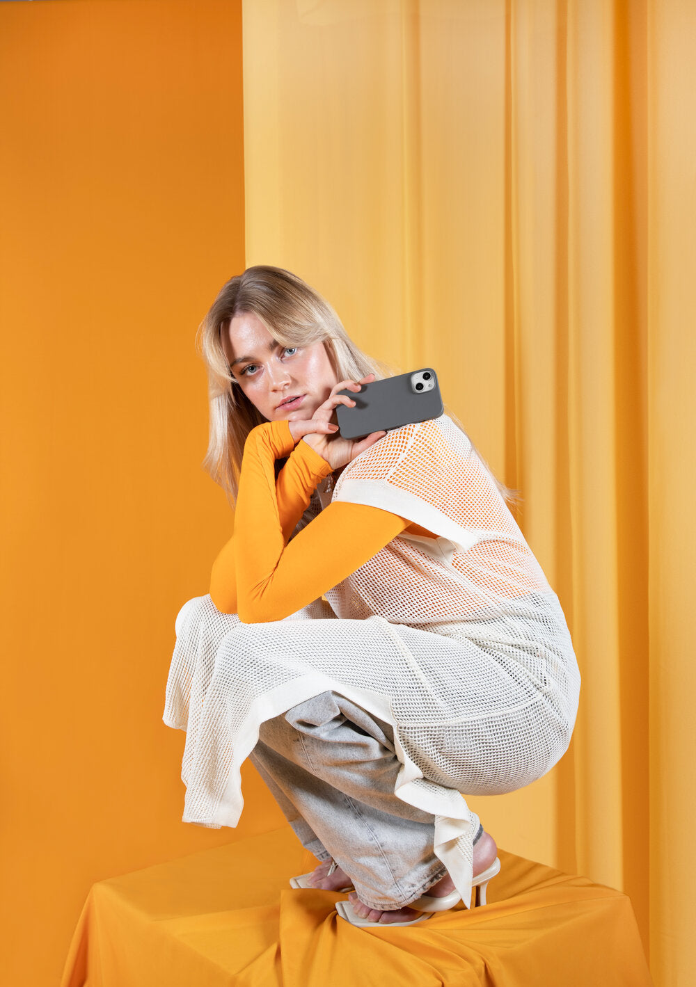 iPhone 14/13 Silicone cover - Space Gray