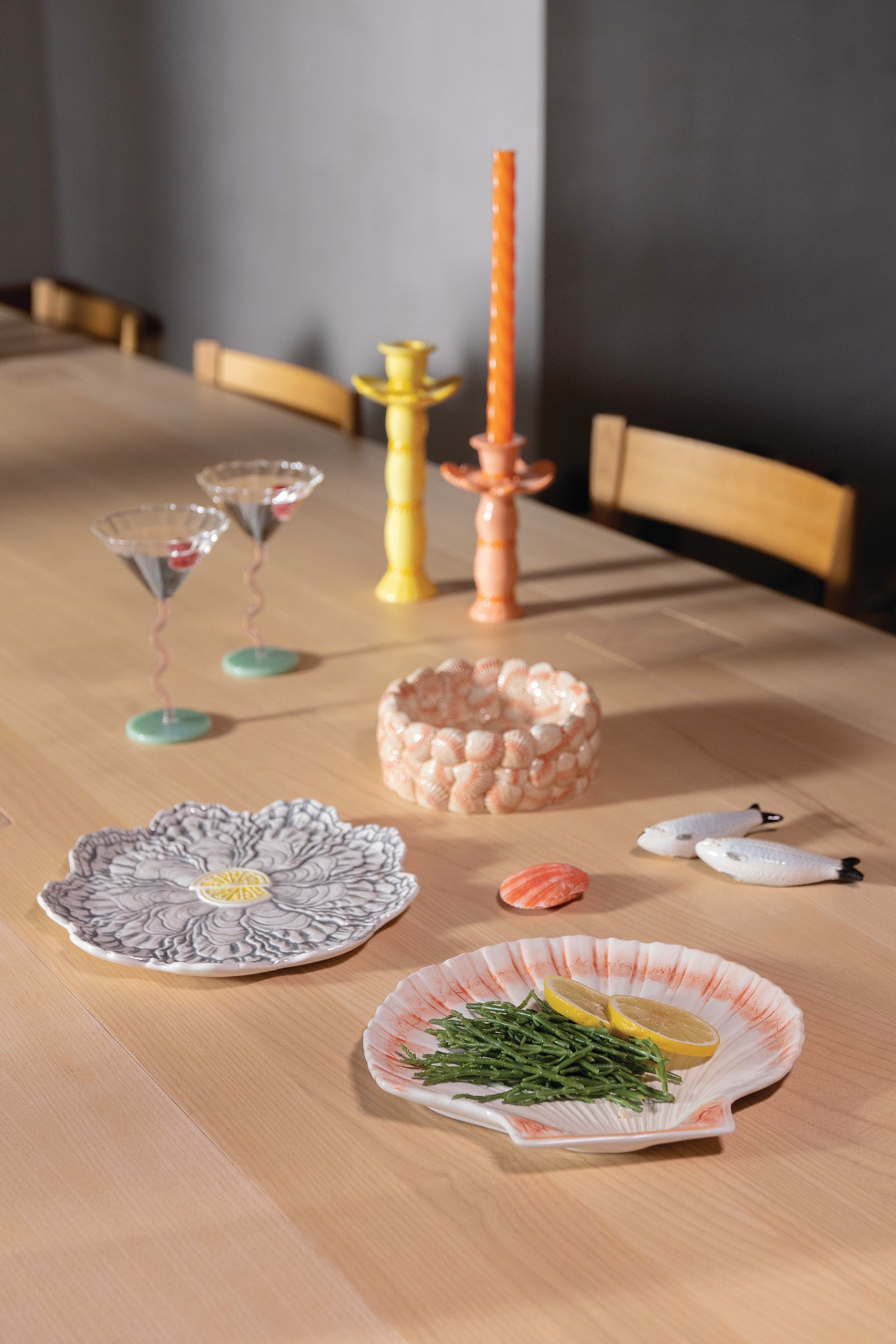 Oyster fad - Ø23 cm.