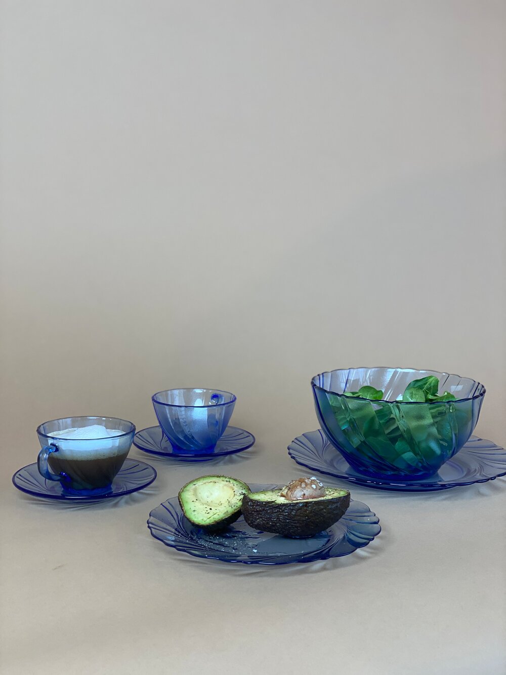 Beau Rivage Marine frokosttallerken - 23,5 cm