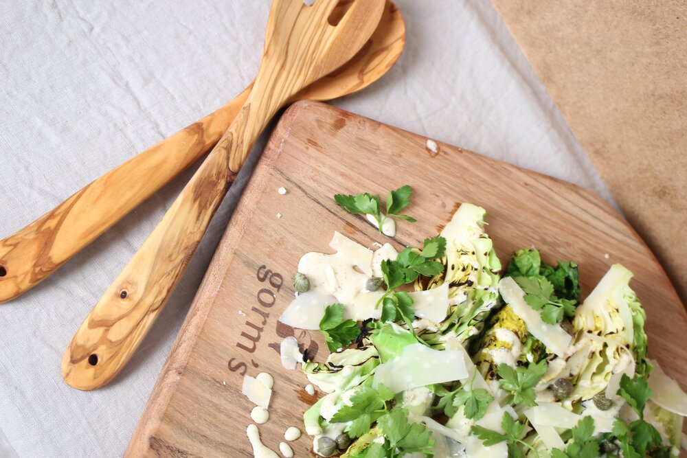 Skærebræt acacia, natur - 36x52 cm