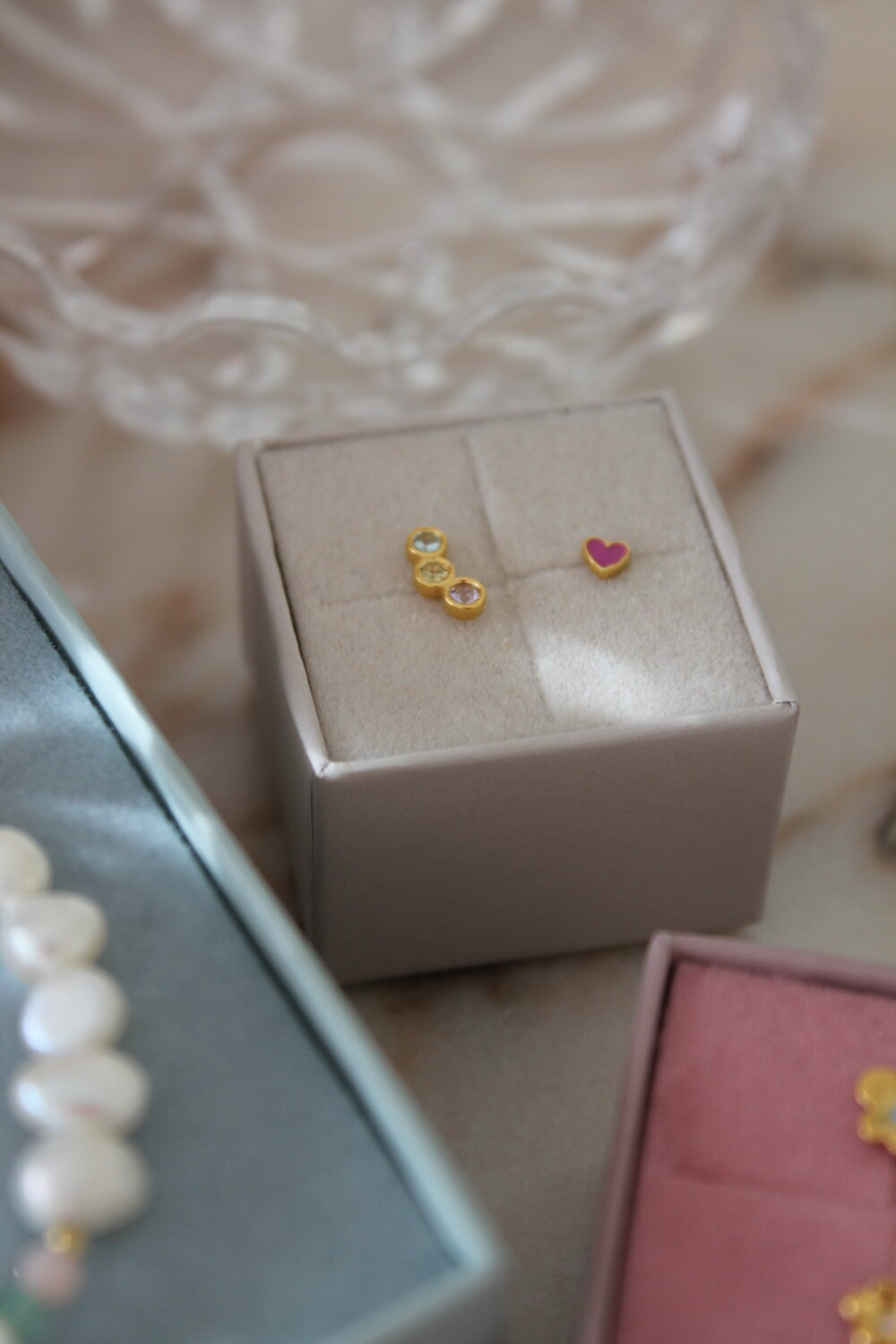 PlanBørnefonden candy Love Box - forgyldt