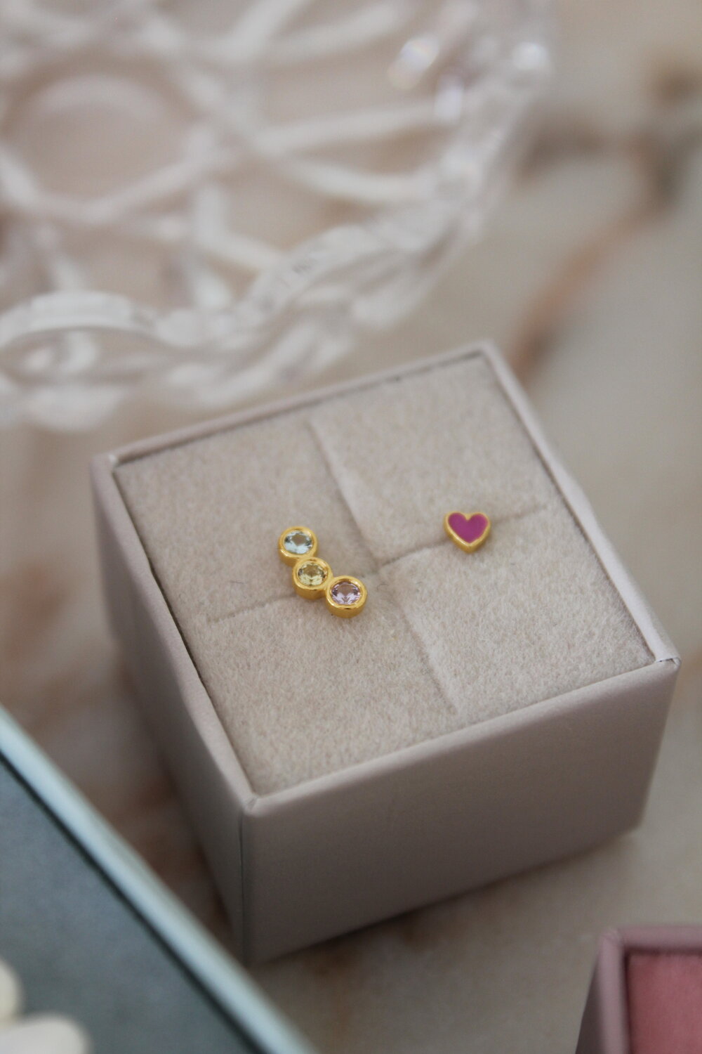 PlanBørnefonden candy Love Box - forgyldt