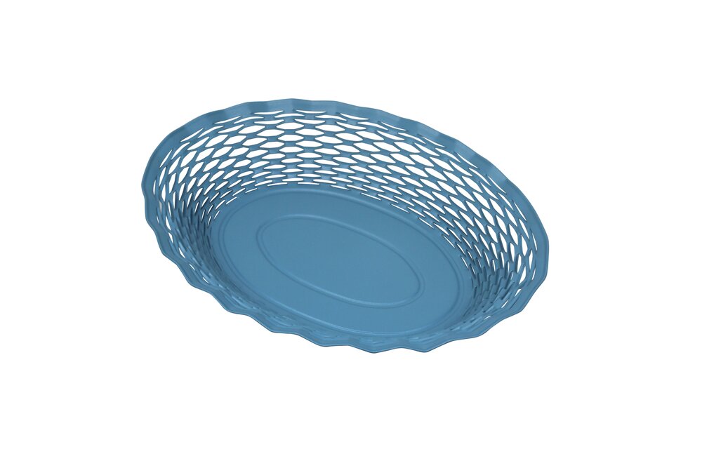 Brødkurv, stor - blå