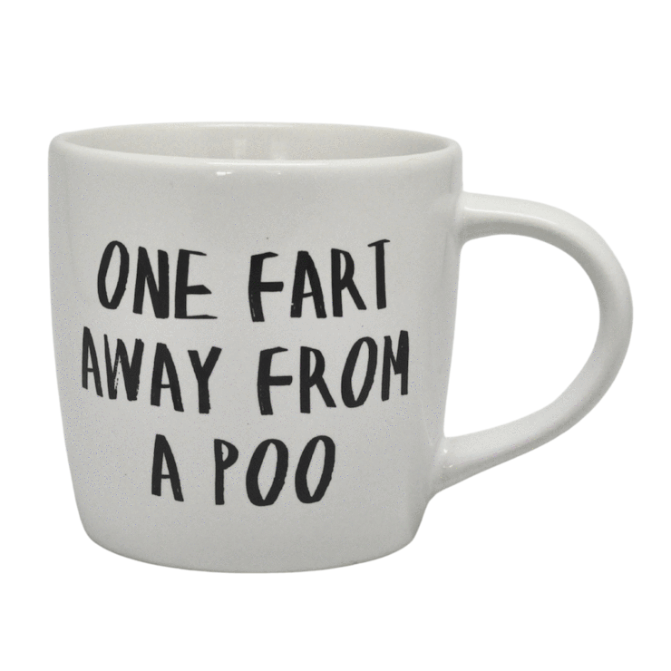 Krus, One Fart Away From A Poo - 300 ml.