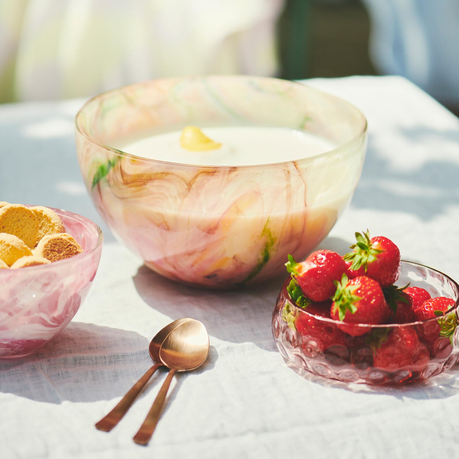 Havana Banana skål, lille, Cotton Candy - Ø12 cm.