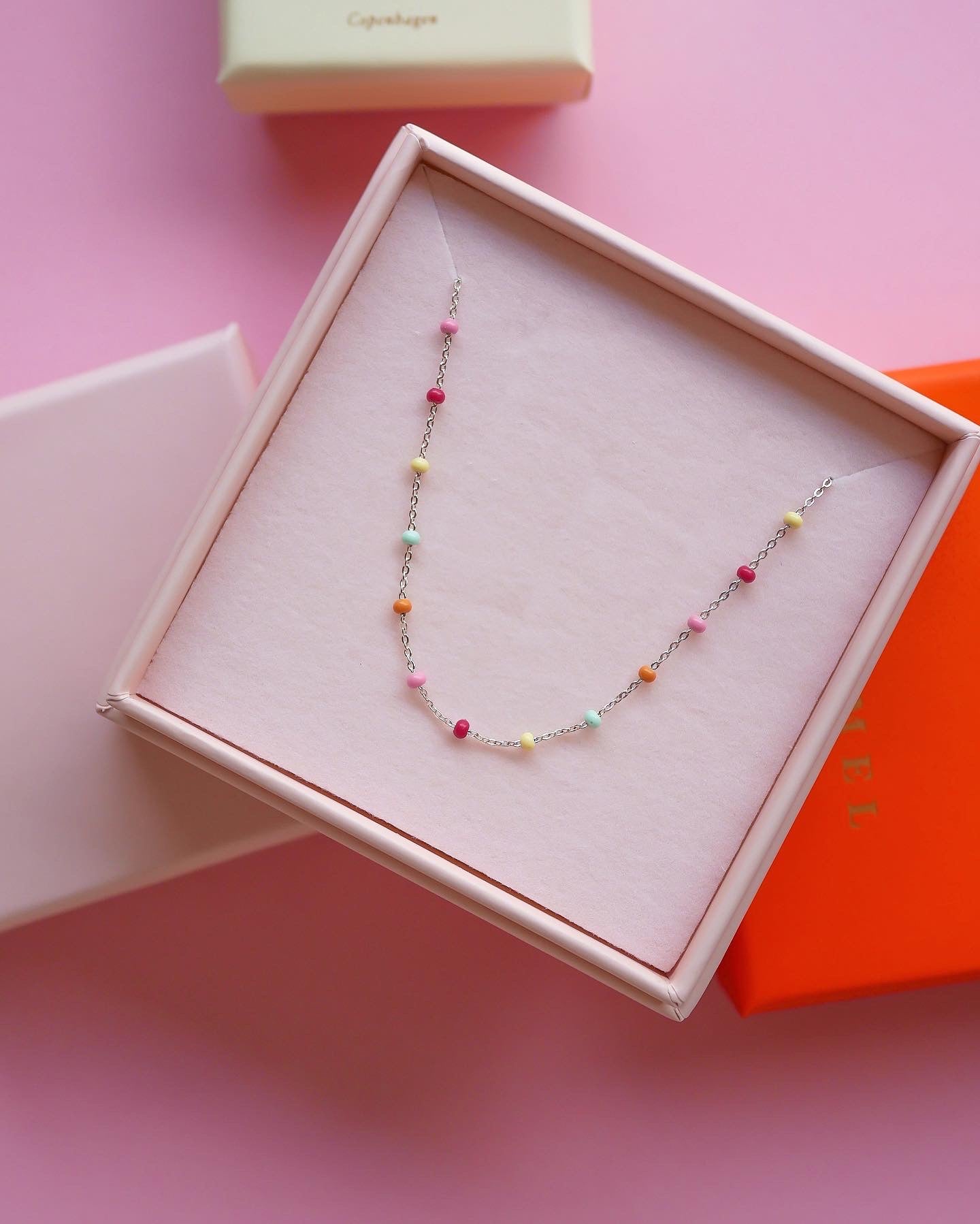 Lola halskæde - Rainbow