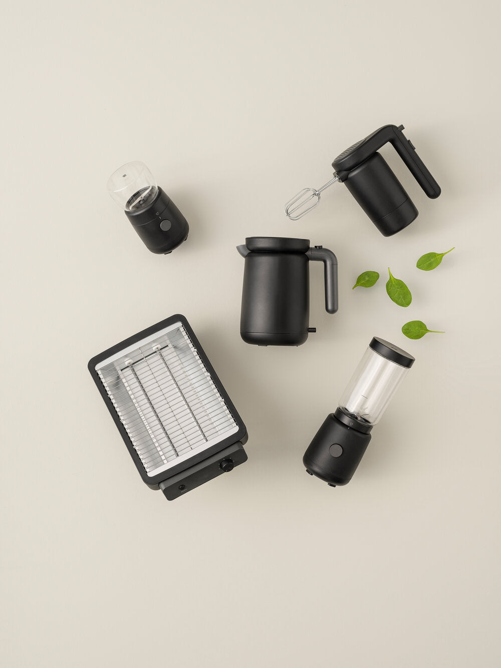 FOODIE brødrister - sort