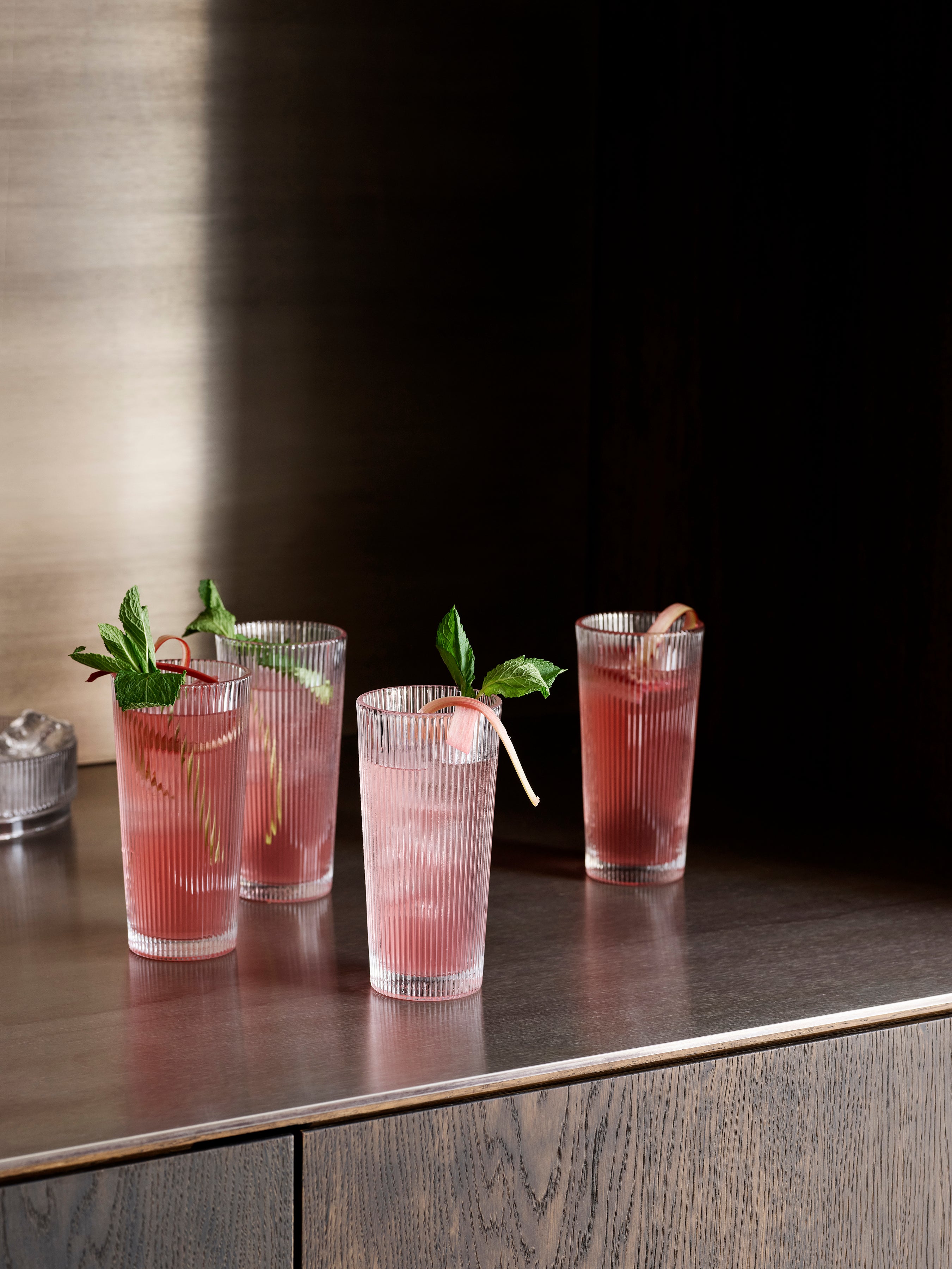 Pilastro long drink glas, 30 cl - 4 stk.