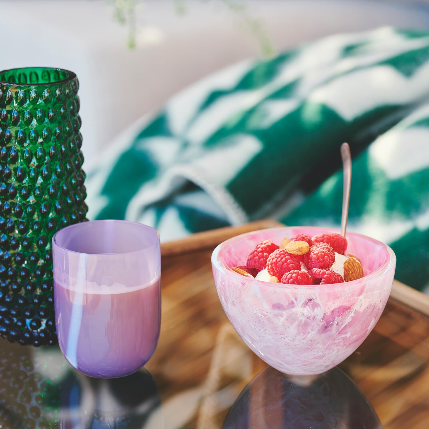 Havana Banana skål, lille, Cotton Candy - Ø12 cm.