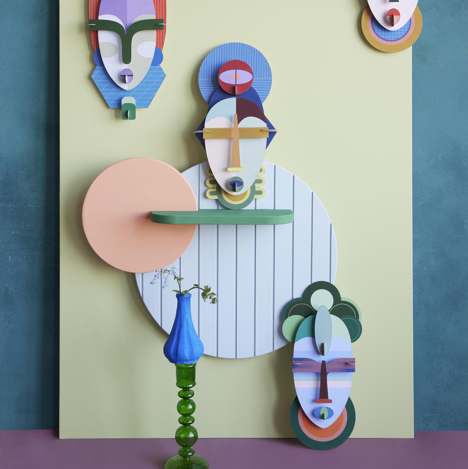 Bahia maske vægdekoration