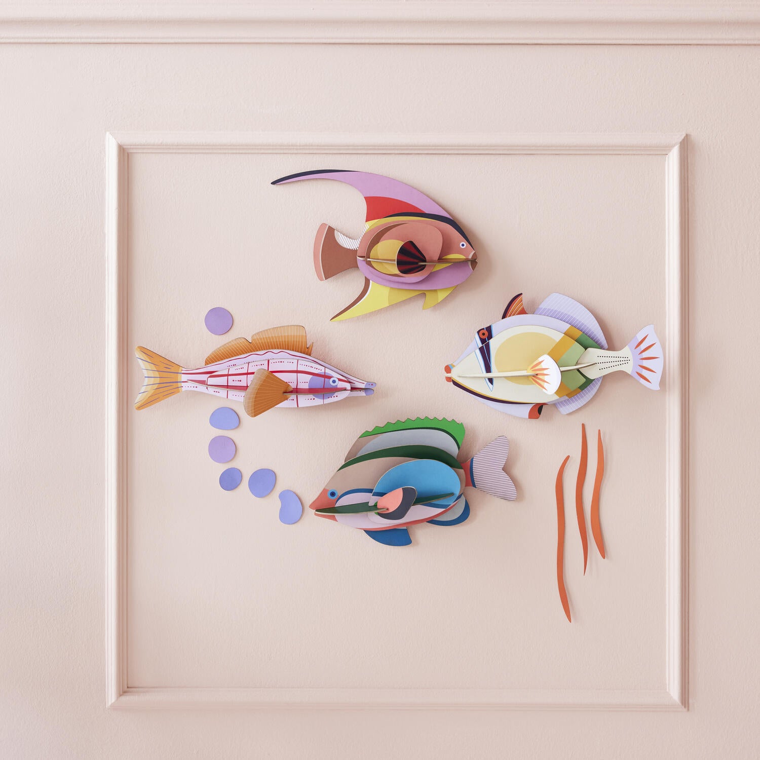 Picasso fisk vægdekoration