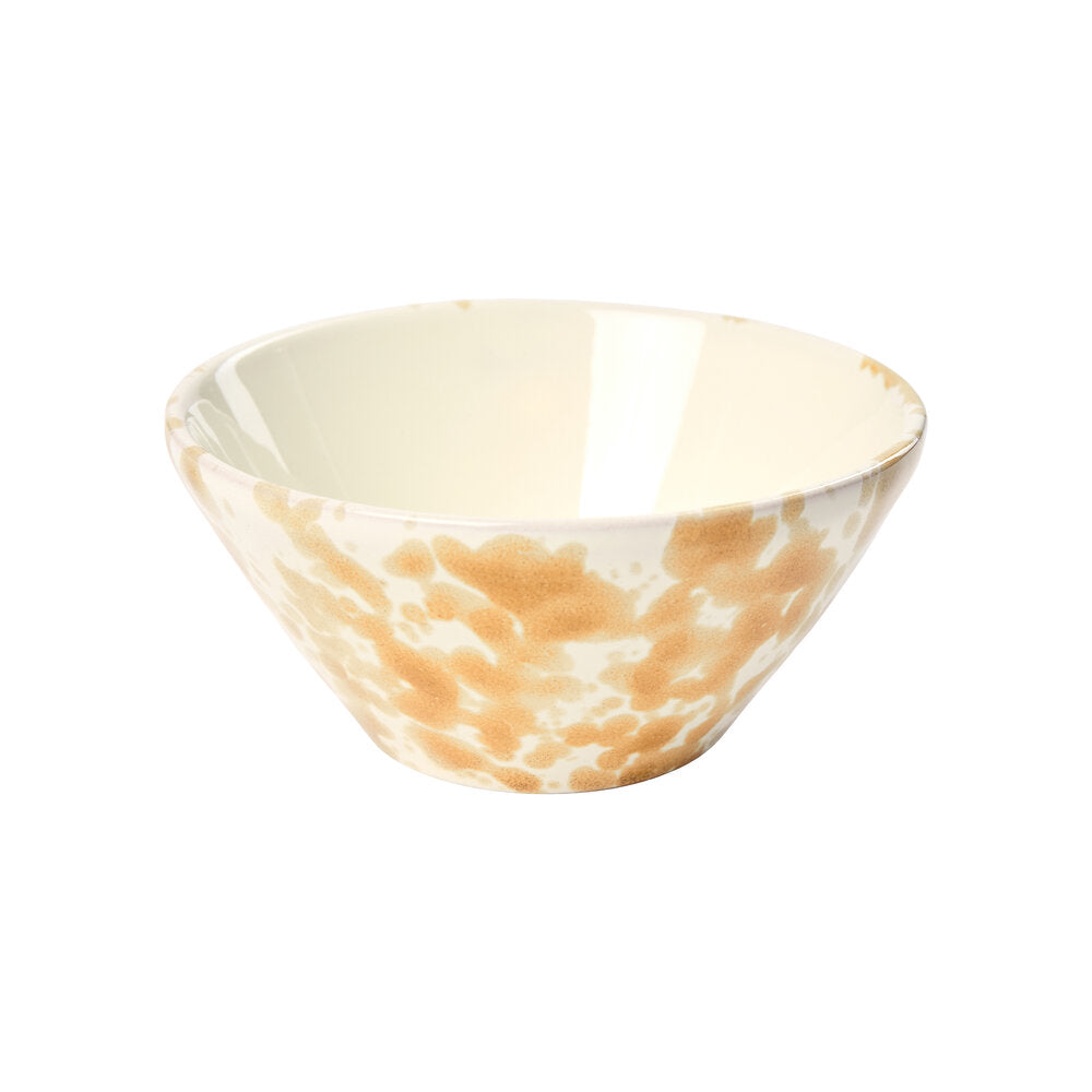 Splatter Mini skål, gul - Ø10,5 cm.