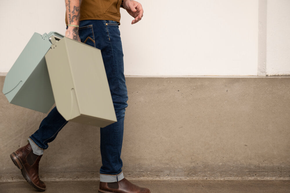 Recycling Box affaldssorteringsboks - Silver Cloud Grey