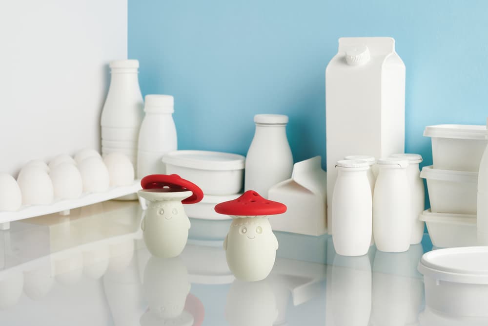 Fun Guy lugtfjerner til køleskab - rød/hvid